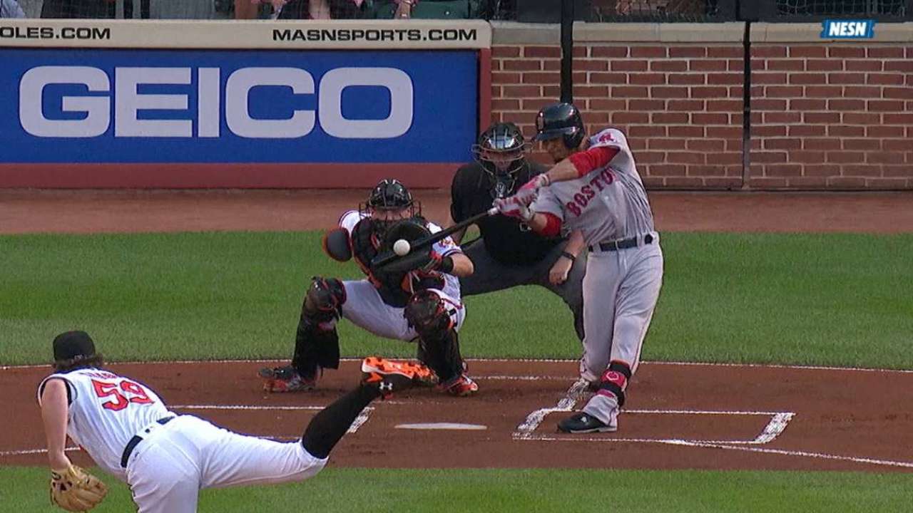 Betts' leadoff homer