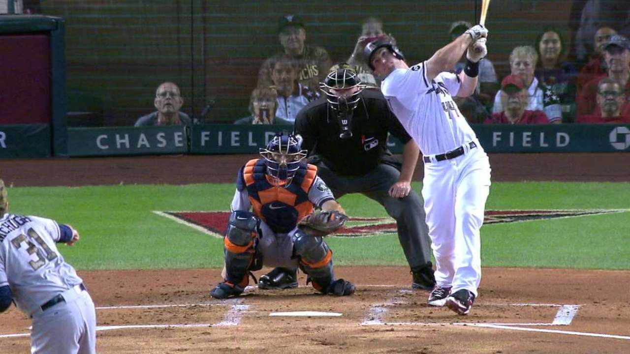 Escobar, D-backs no pudieron con la ofensiva de Astros