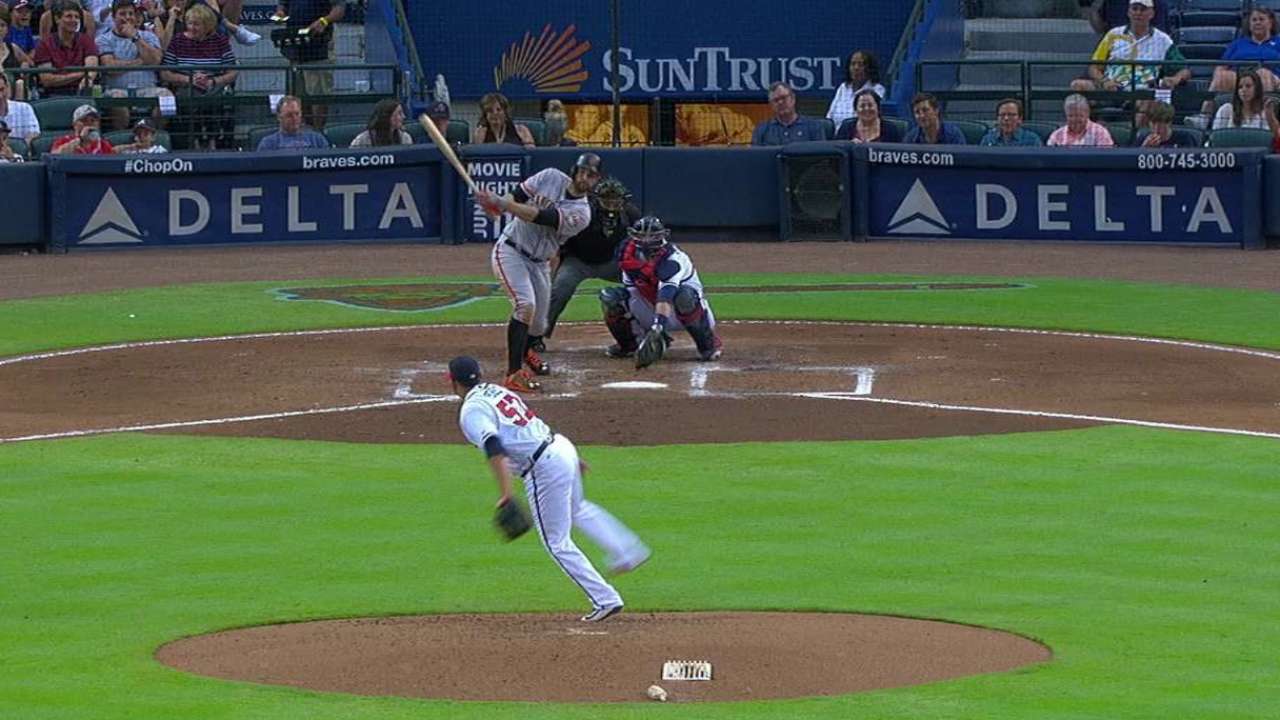 Belt's two-run homer to right