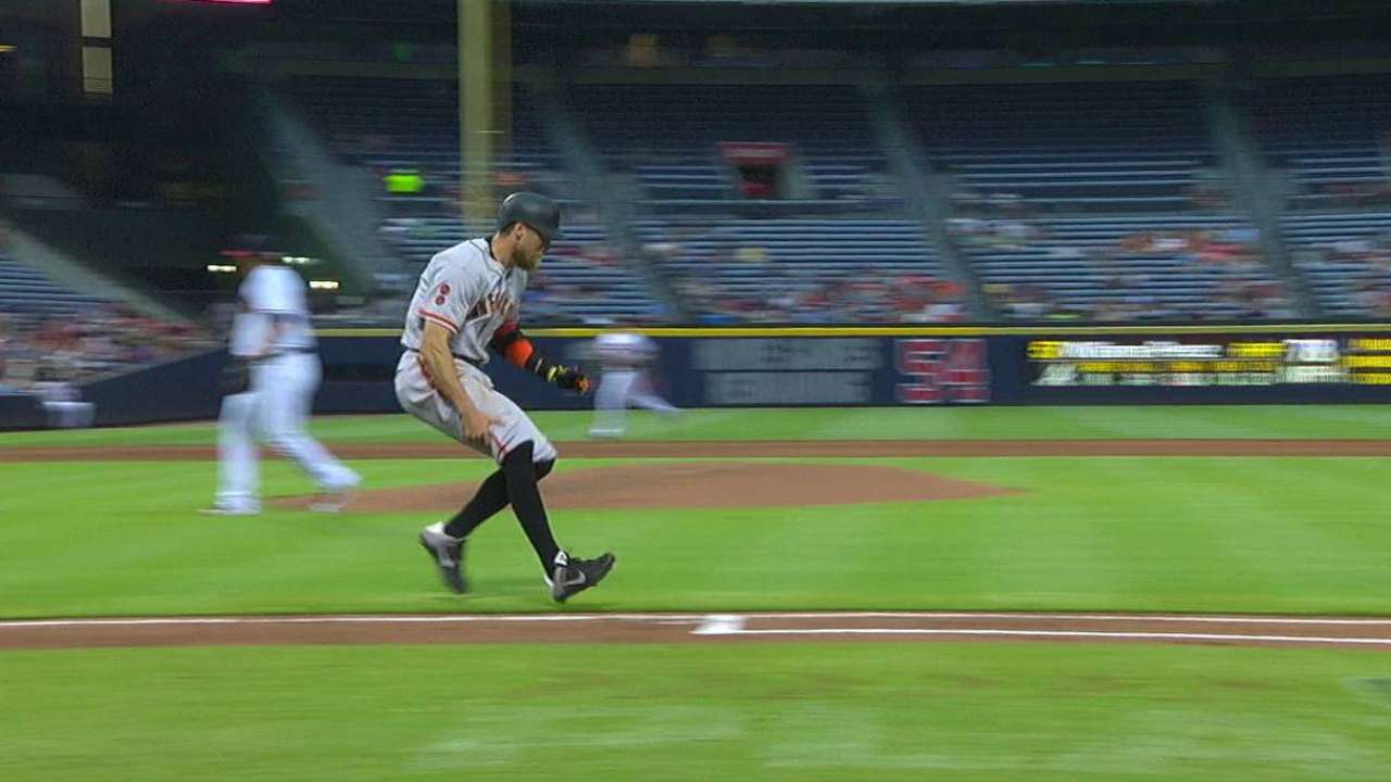 Giants taking conservative approach with Pence