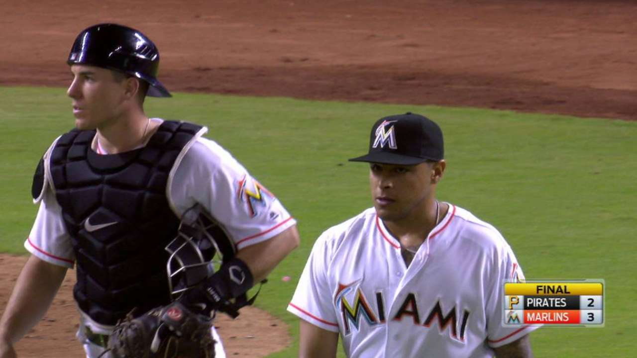 Ramos closes game for Marlins