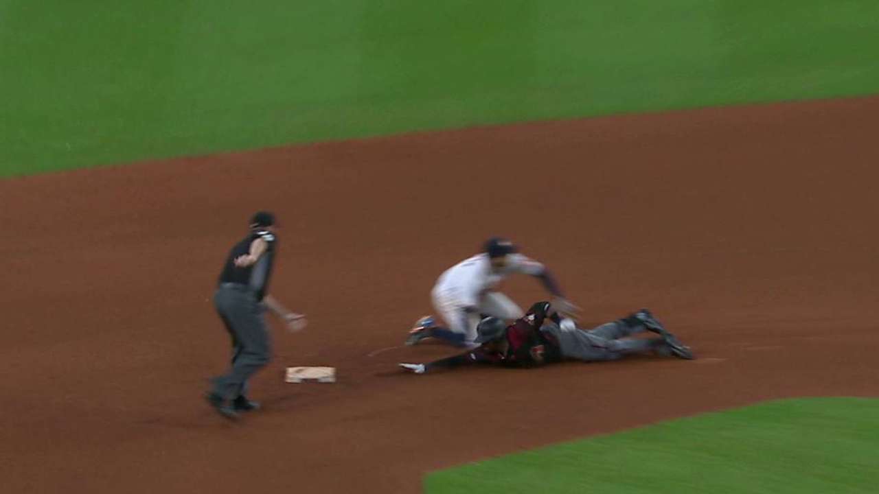 Springer's throw nabs Weeks Jr.