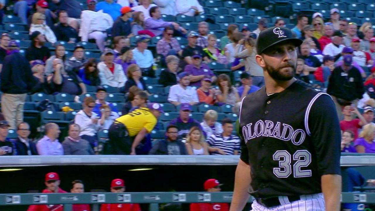 Chatwood struggles with fastball command