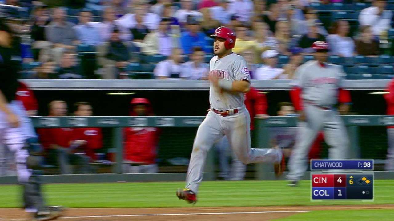 Cabrera empuja dos y Rojos silencian bates de Rockies