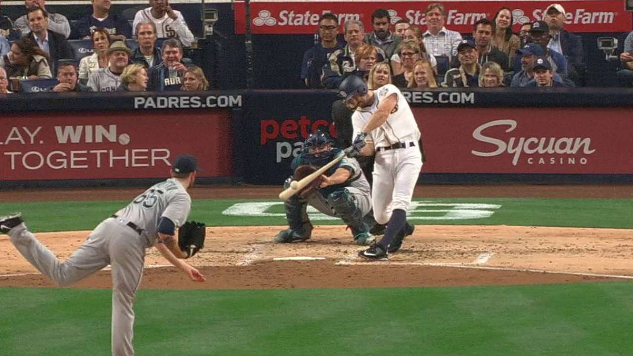 Rosales' huge two-run blast