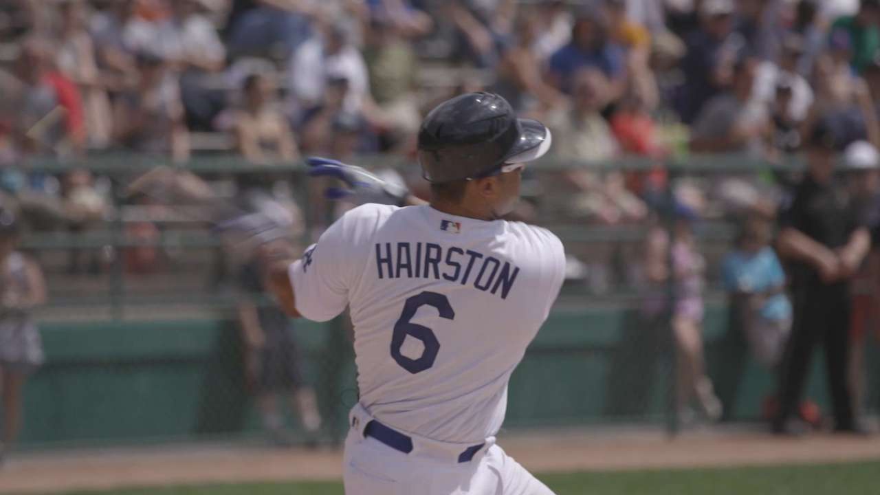 Hairston Jr. goes yard