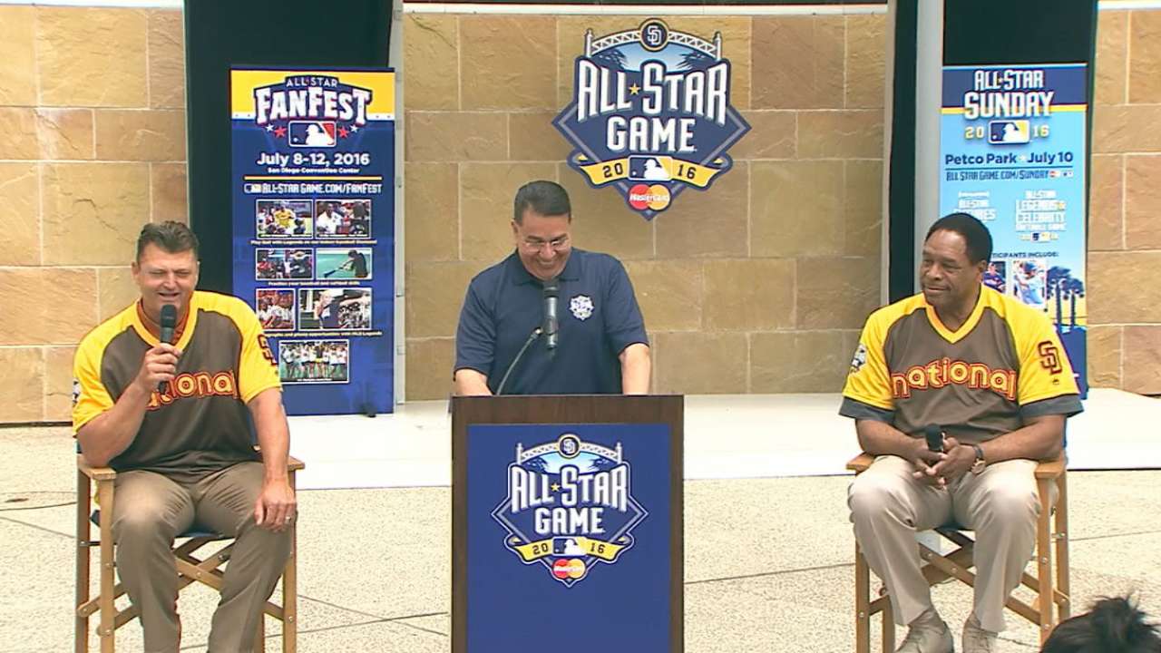 Hoffman, Winfield to promote ASG