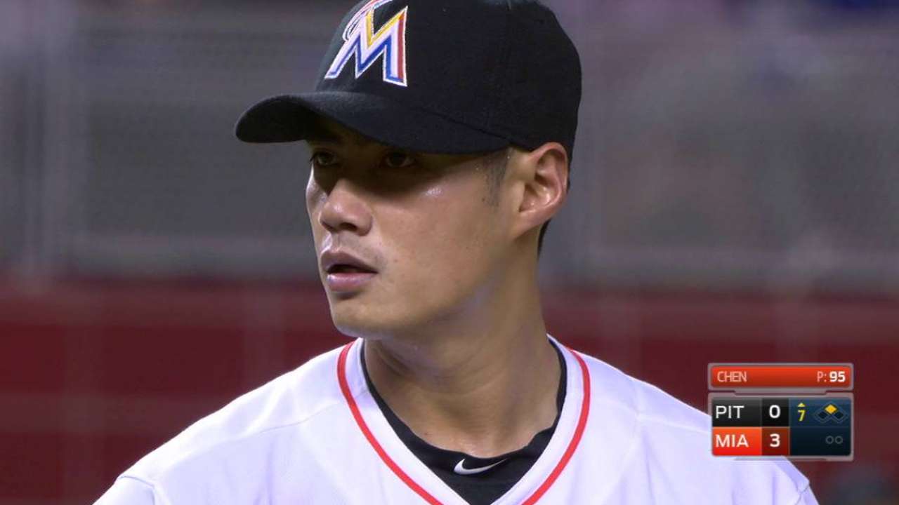 Kang ends Chen's no-hit bid