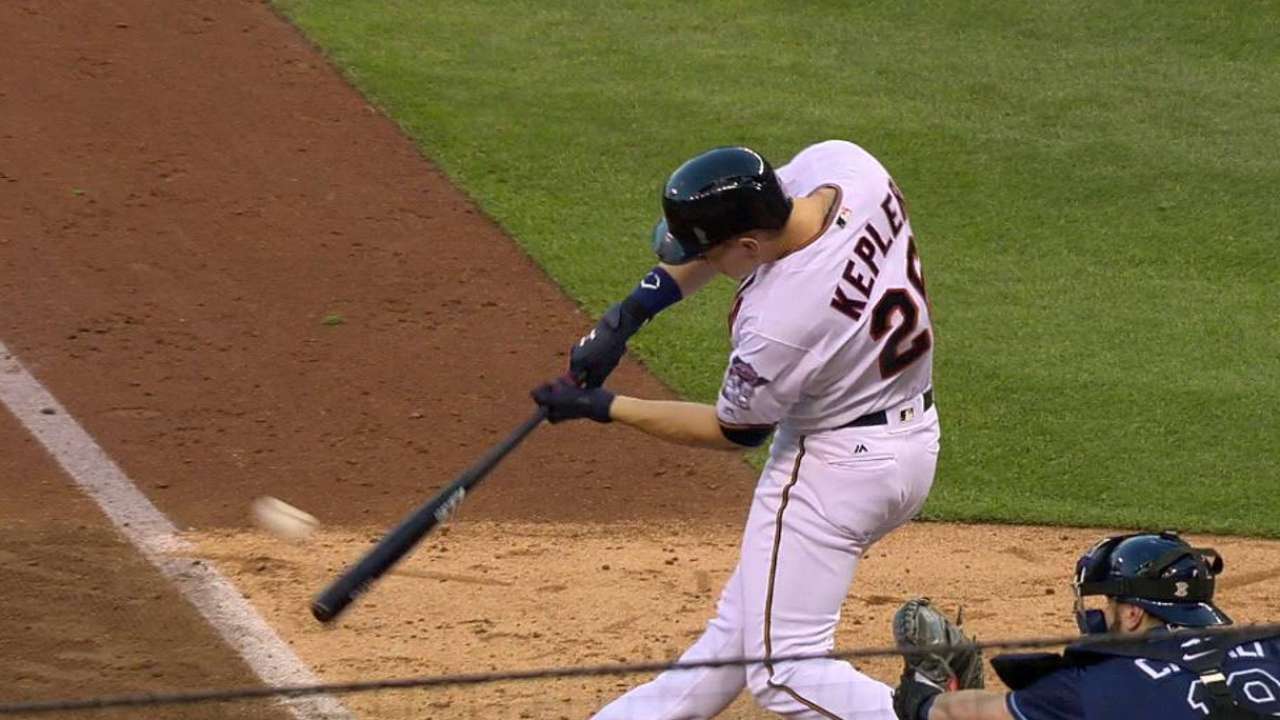 Kepler's RBI double