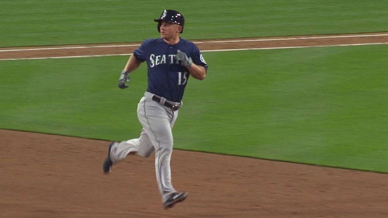 Seager's two-run double