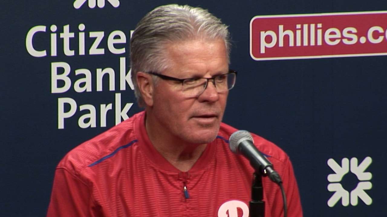 Mackanin on 4-1 loss to Brewers