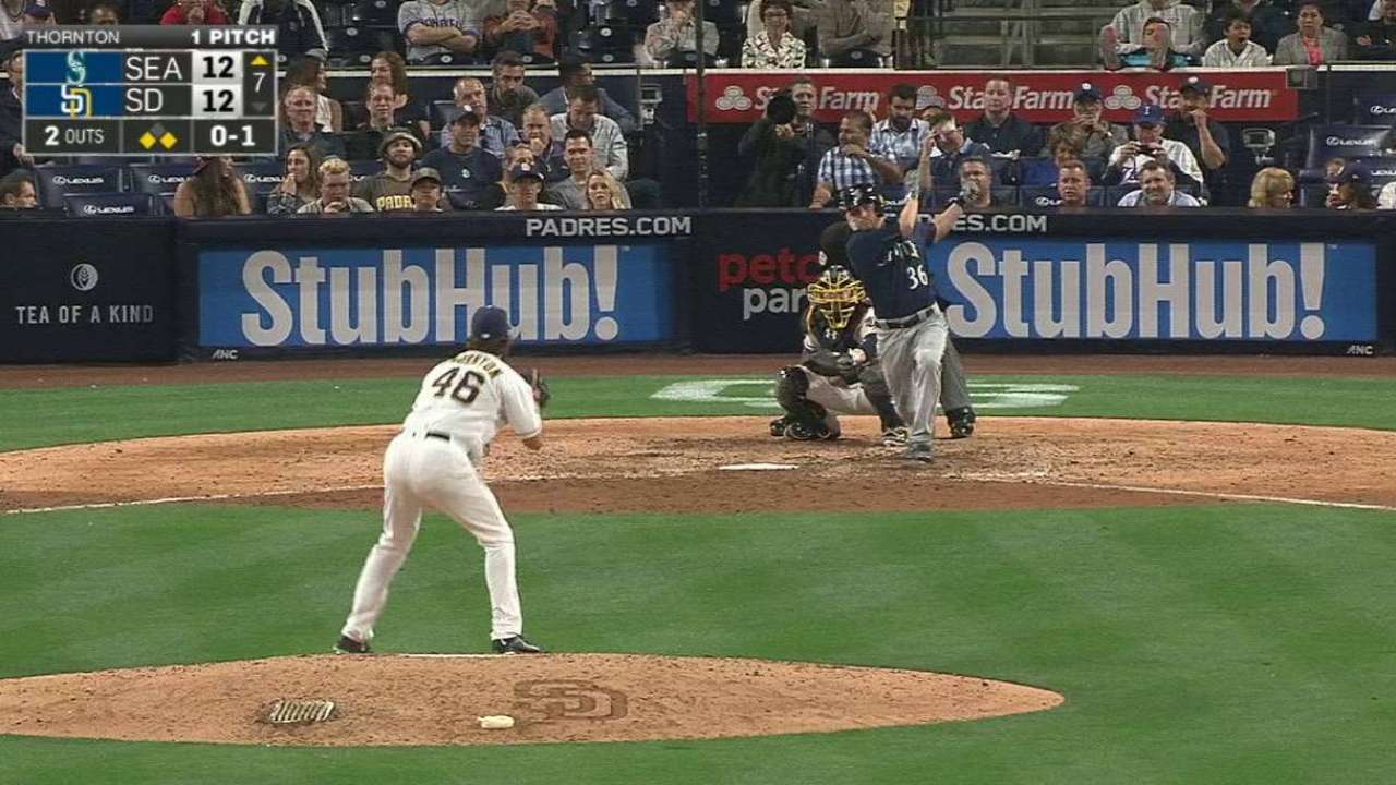 O'Malley gives Mariners a lead