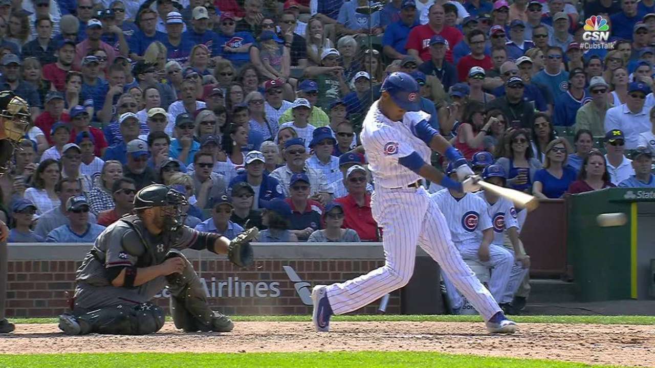 Russell's two-run double
