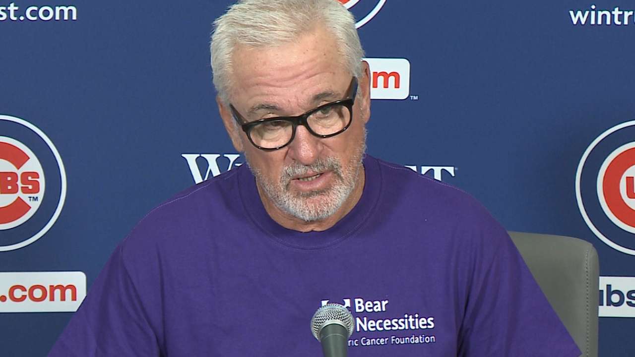 Maddon on 6-0 win over D-backs