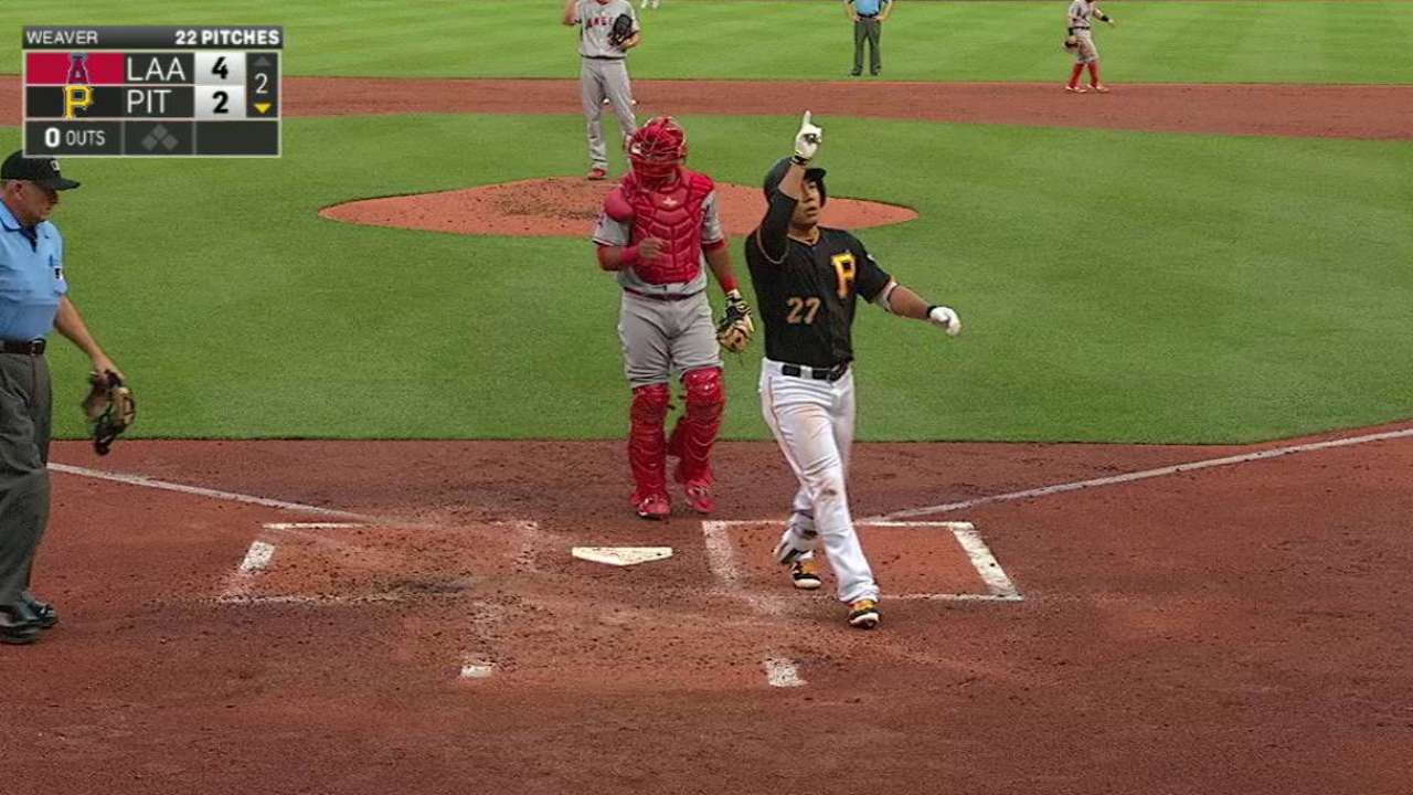 Kang's solo homer