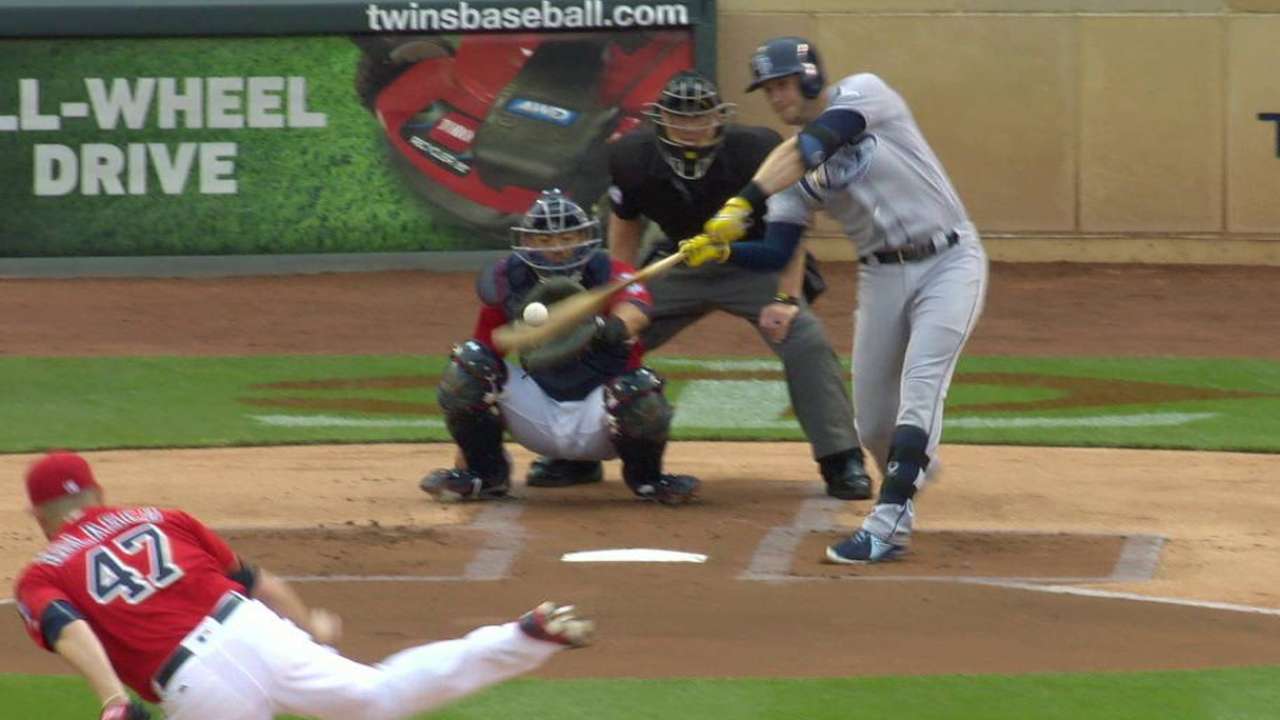 Rays dejan atrás mala racha con victoria sobre Mellizos