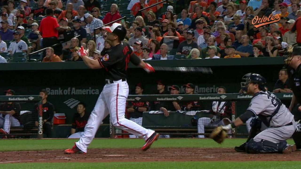 Davis lidera remontada en victoria de Orioles vs. Yankees