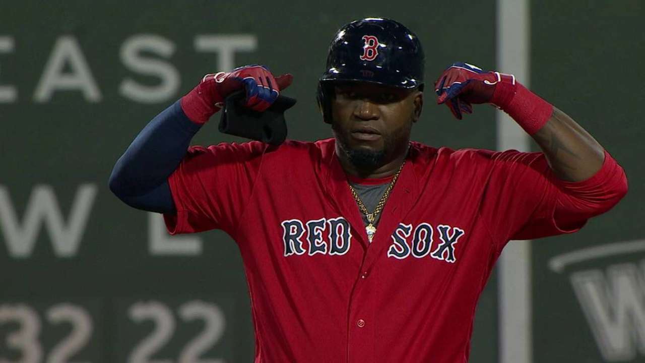 Papi breaks up no-hitter