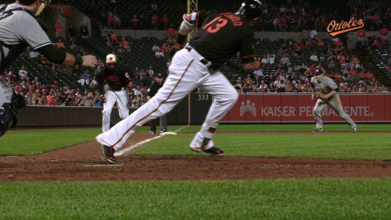Machado's RBI groundout