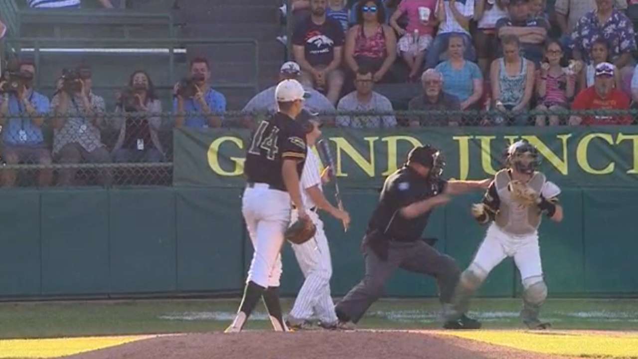 Smeltzer strikes out the side