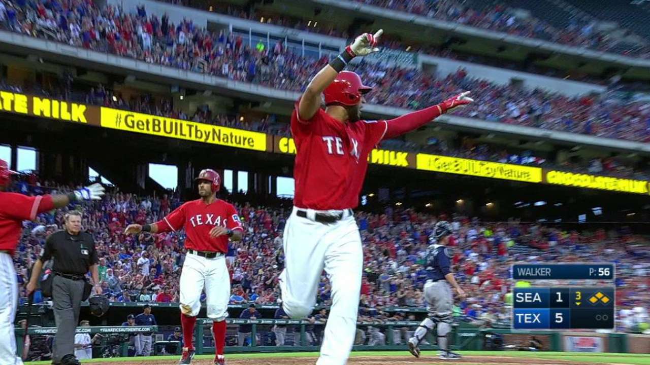 Beltre's two-run double