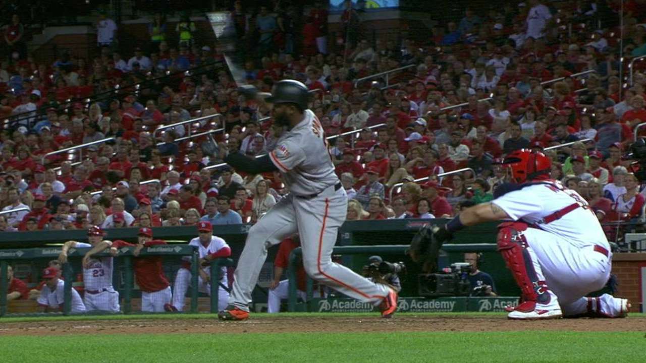 Span's two-run single