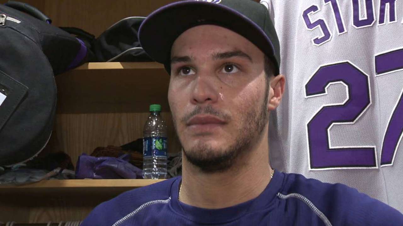 Arenado says underachieving isn't acceptable