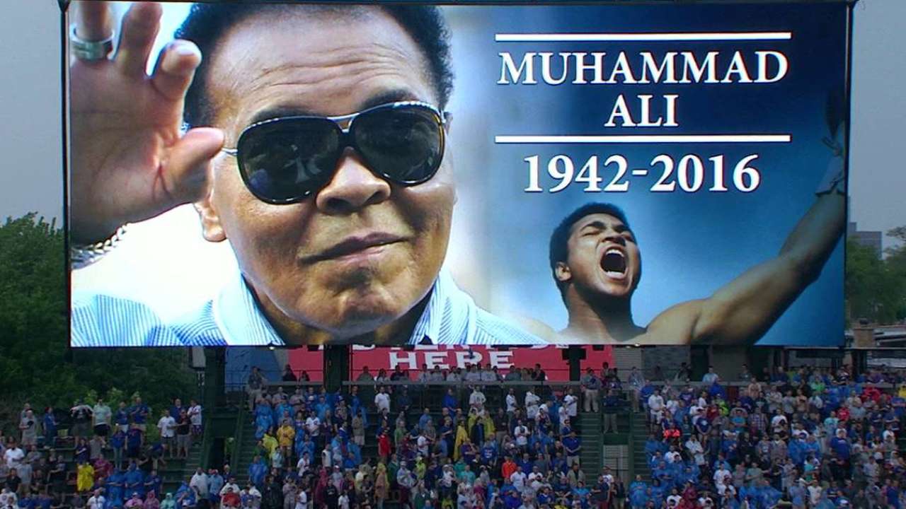 Maddon shares fond memories of 'The Greatest'