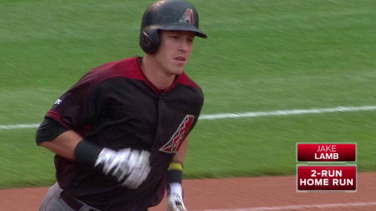 Lamb's two-run shot