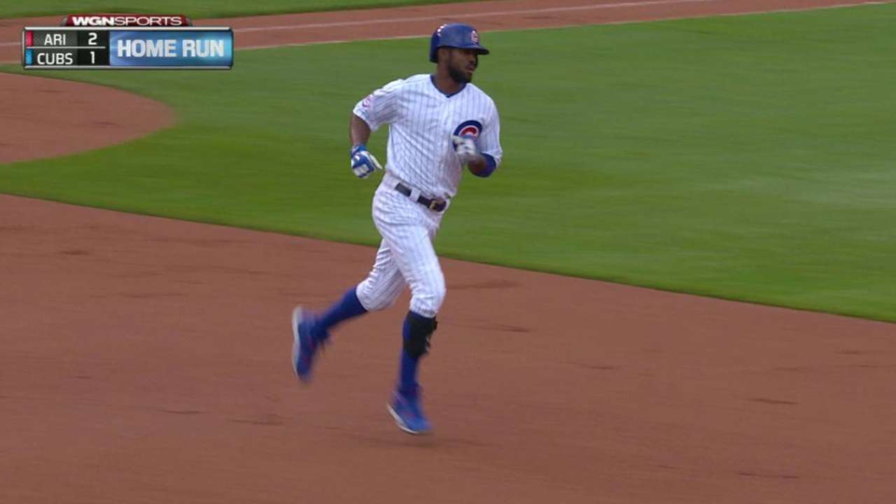Fowler's leadoff home run