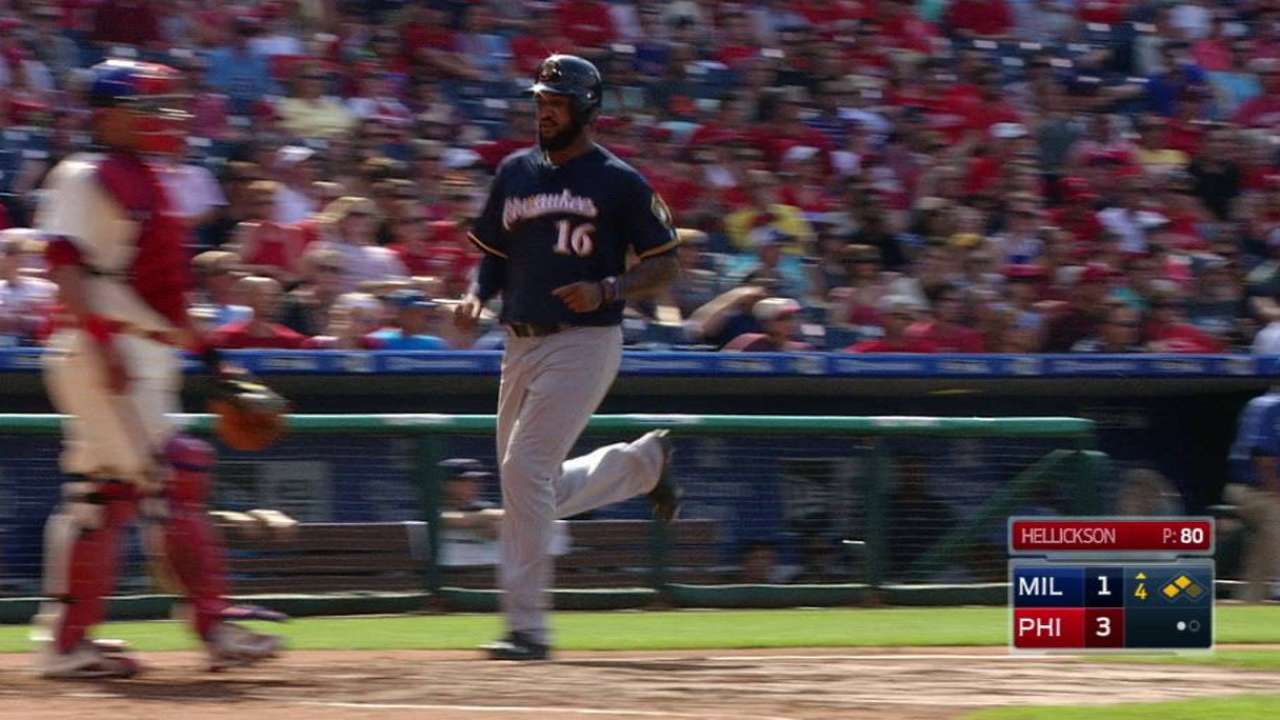 Villar's RBI single