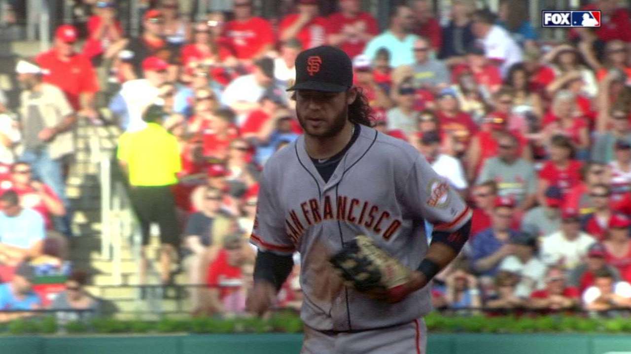 Samardzija induces double play