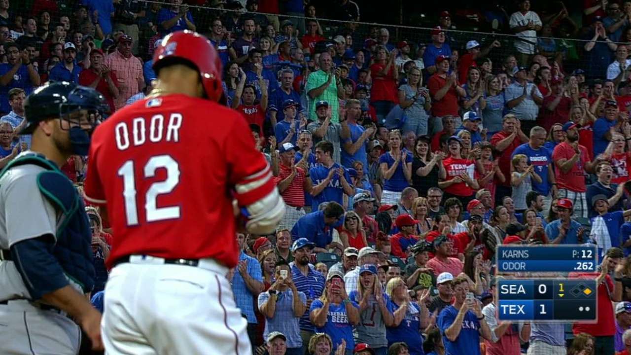 Odor returns, crowd cheers