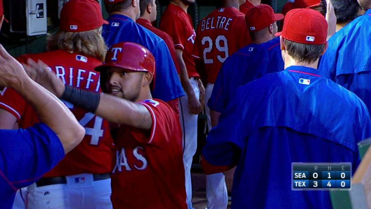 Rua's two-run double