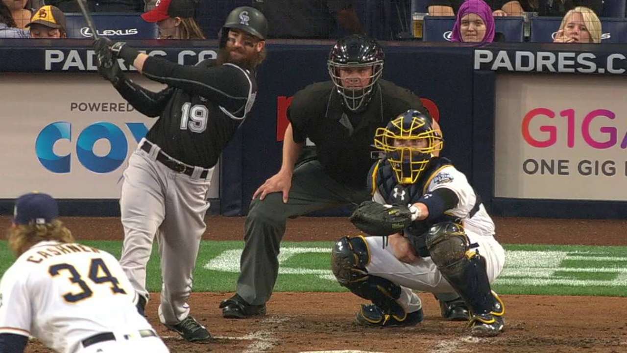 Rox capitalize as Blackmon extends streak