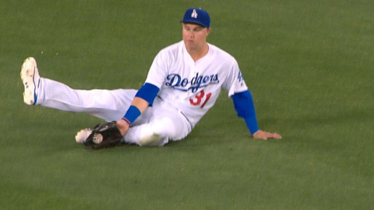 Joc's catch is a force out