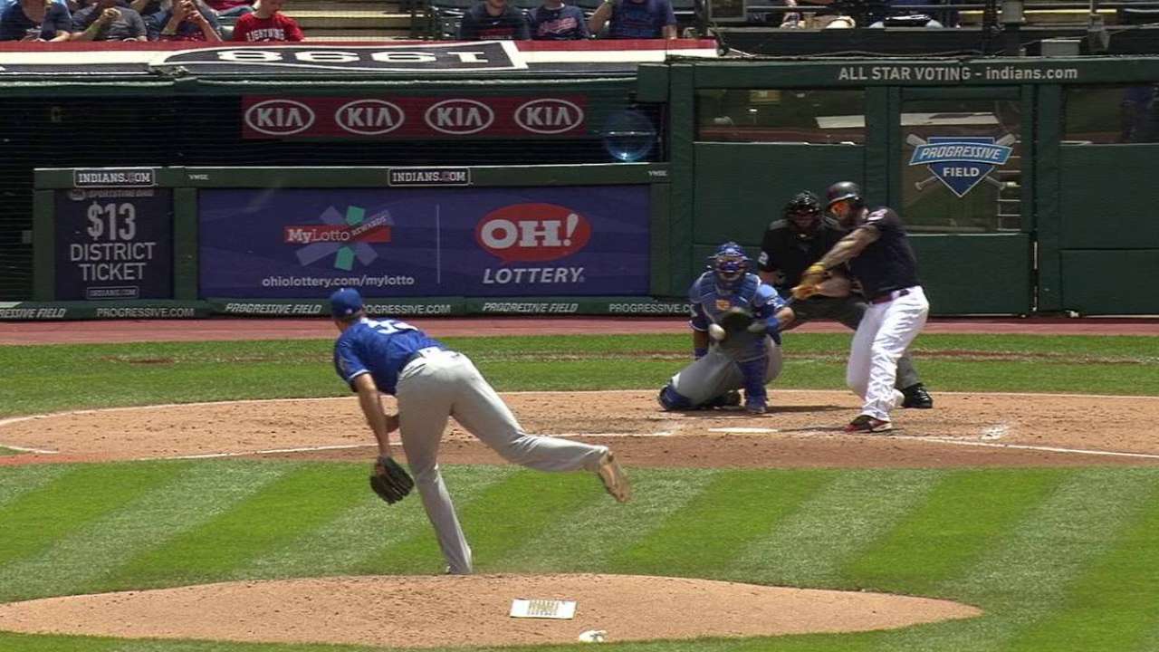 Napoli's solo shot