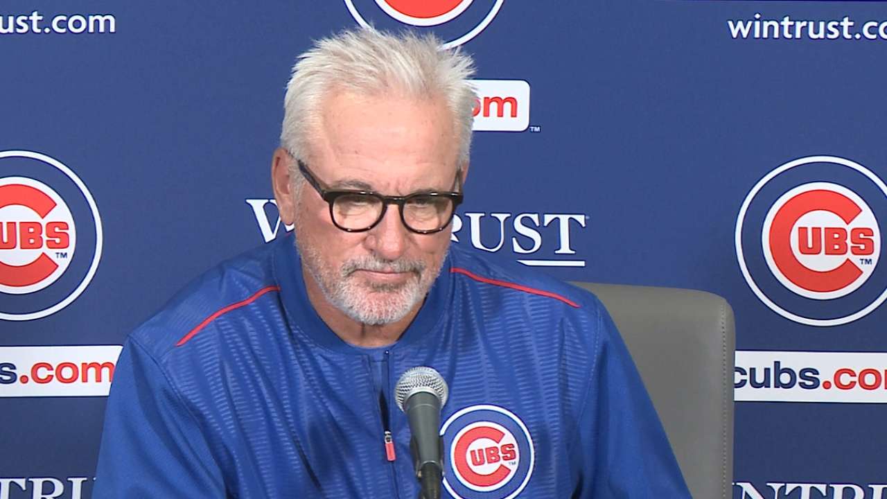Maddon on Arrieta, 3-2 loss
