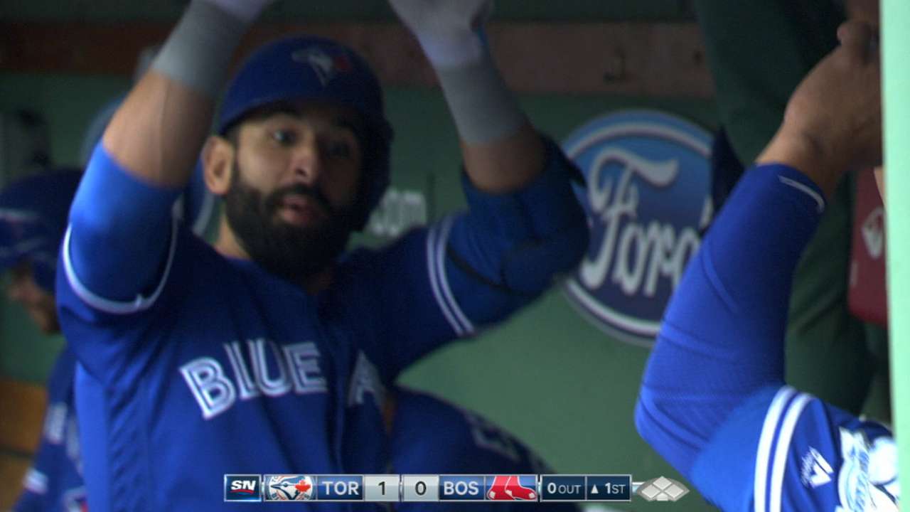 Blue Jays' four-homer day