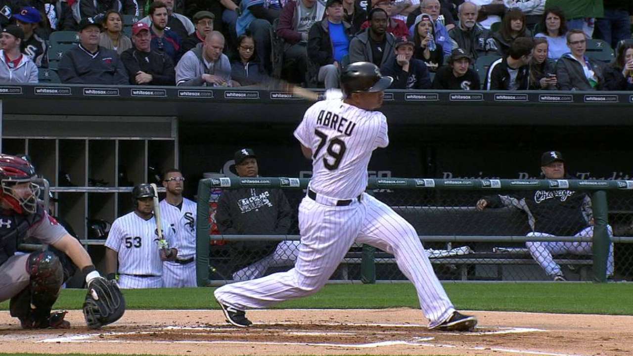 Abreu's bat sizzling after early fizzle