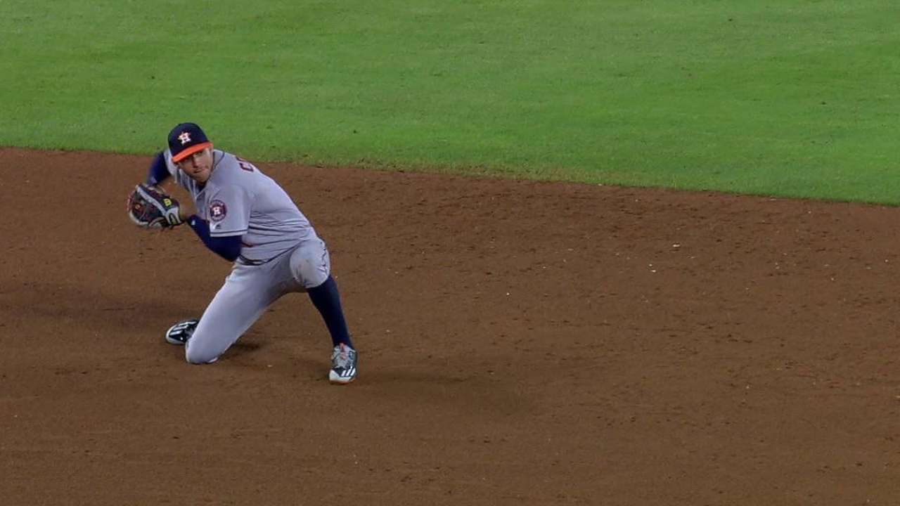 Correa's play at short