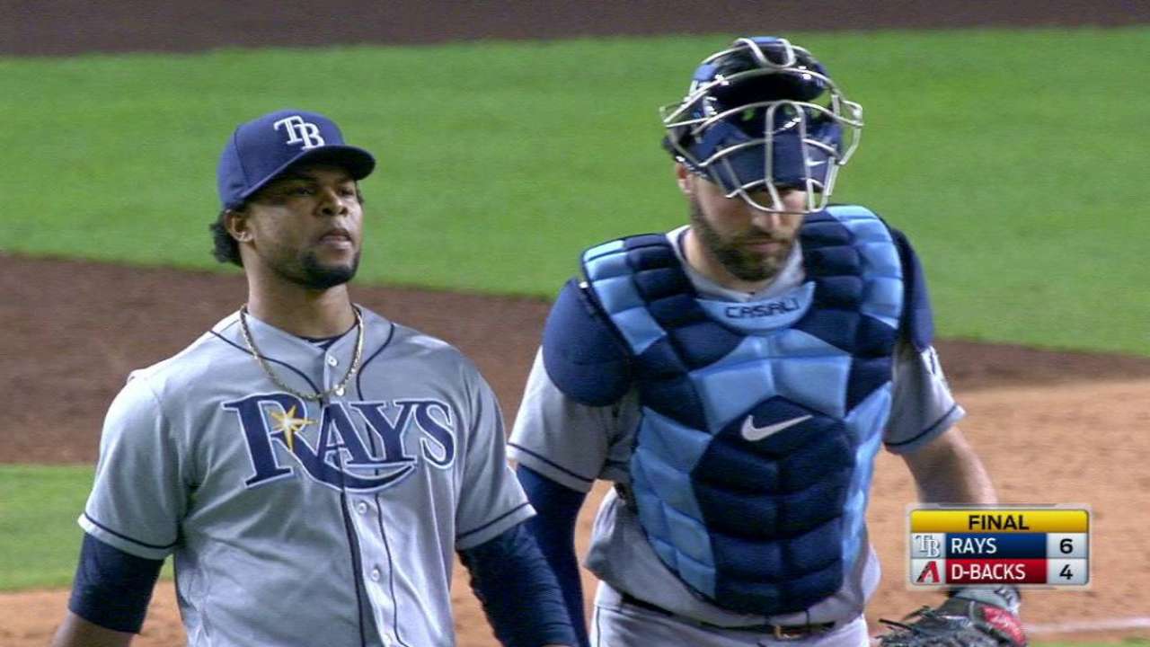 Alexander Colomé impresiona como cerrador de Tampa Bay