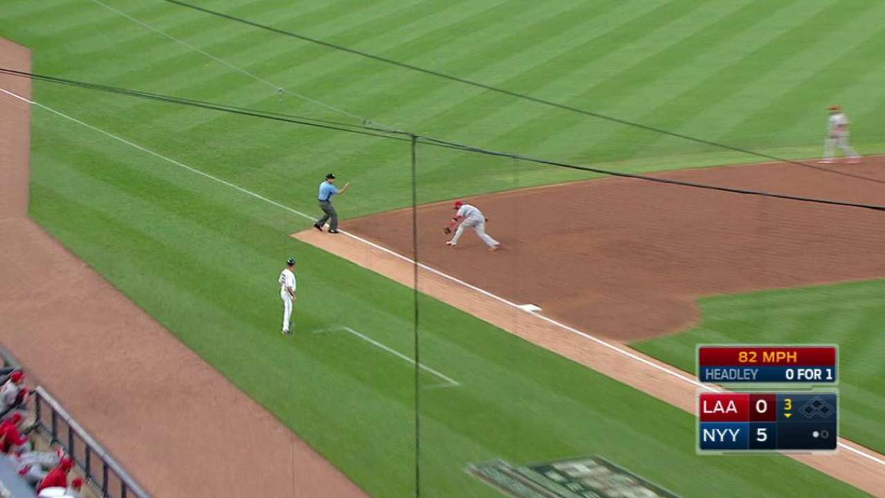 Escobar's nice defensive play
