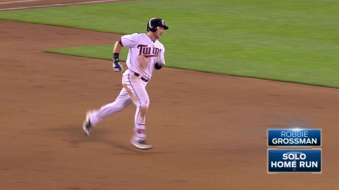 Grossman's solo shot