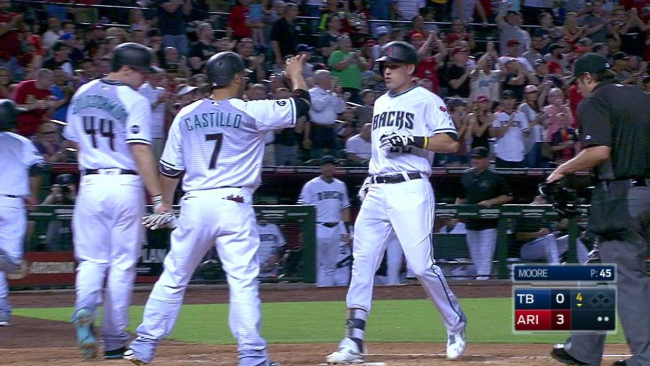Lamb, Goldschmidt ayudan a Greinke a vencer a los Rays