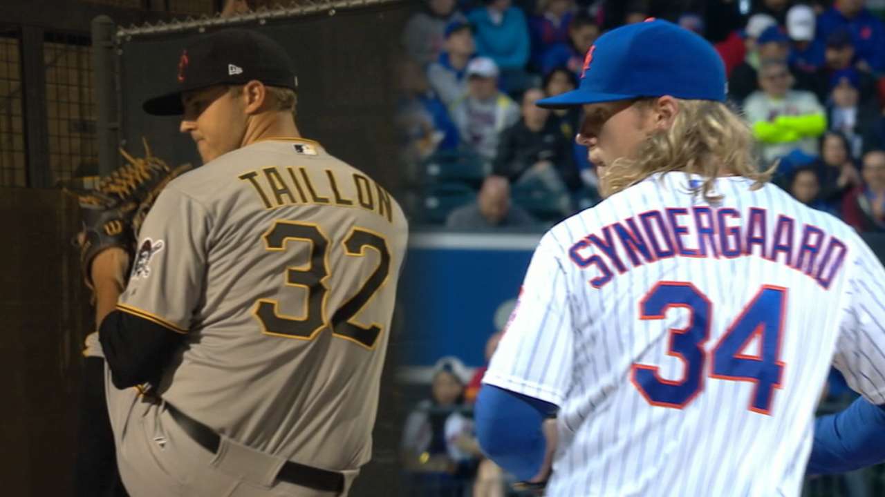 Taillon, Syndergaard set to duel