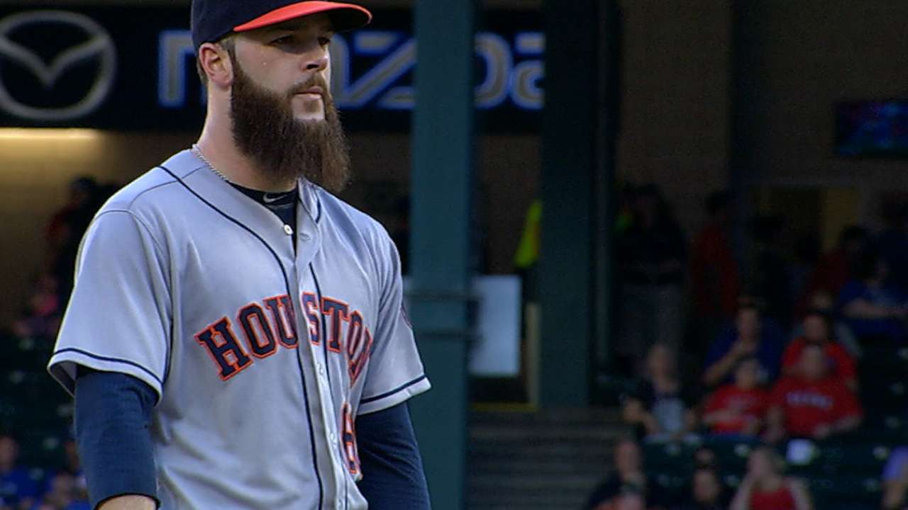 Keuchel's eight strikeouts