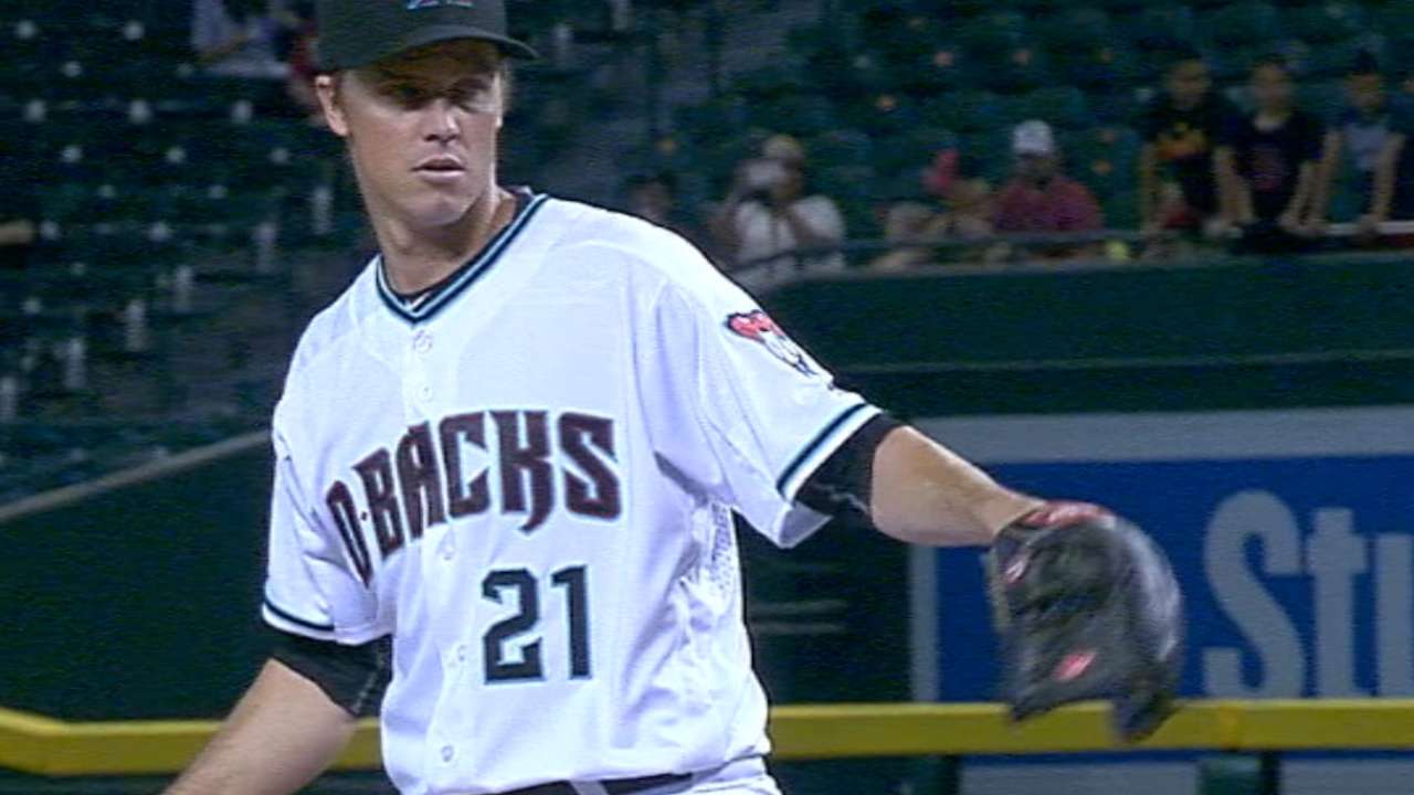 Greinke's three-hit shutout