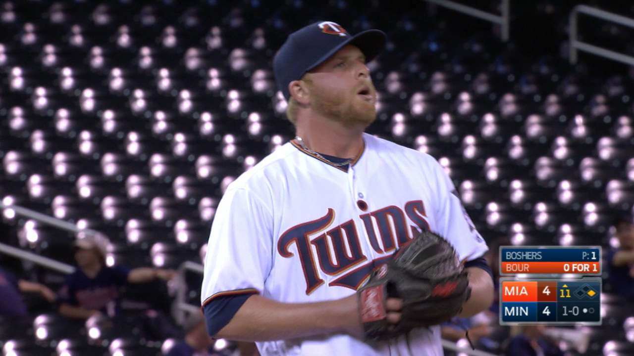 Boshers' relief win