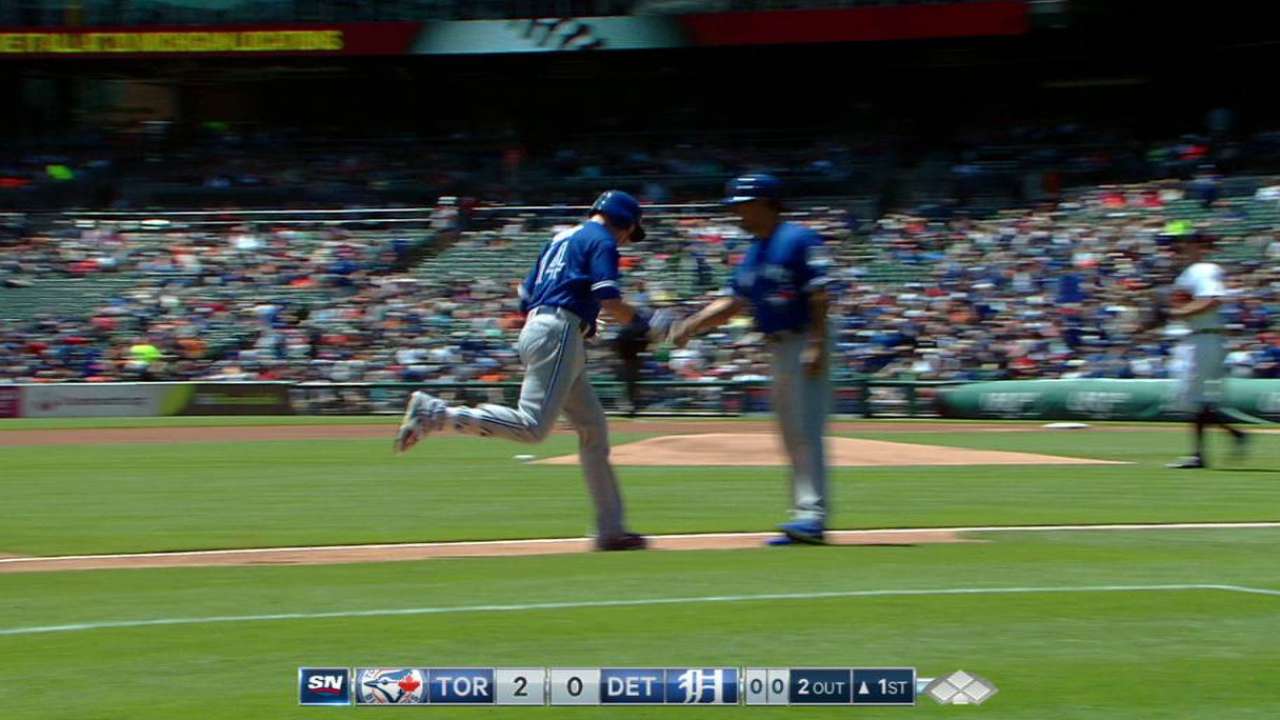 Smoak's two-run home run